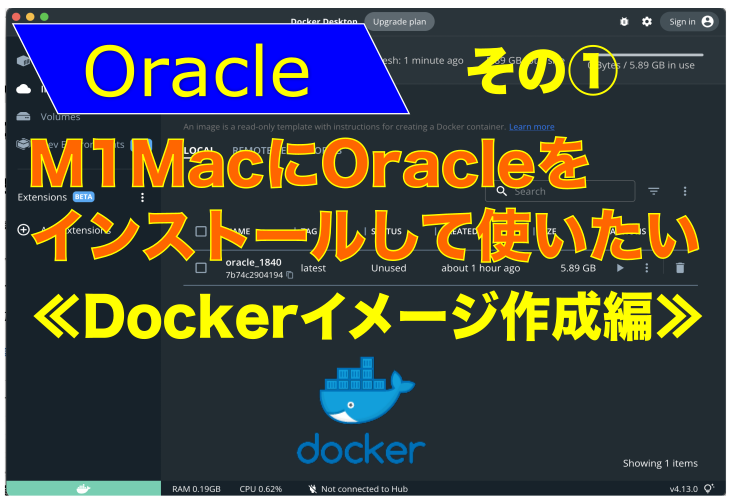 M1 Mac Docker Oracle