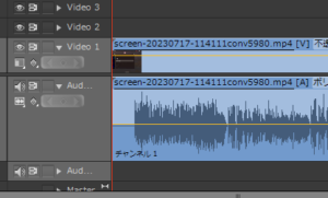 Androidのスクリーンレコード機能で録画したものをWindows側のAdobe Premiere Pro CS6で読み込むと、音ズレが発生するのです。